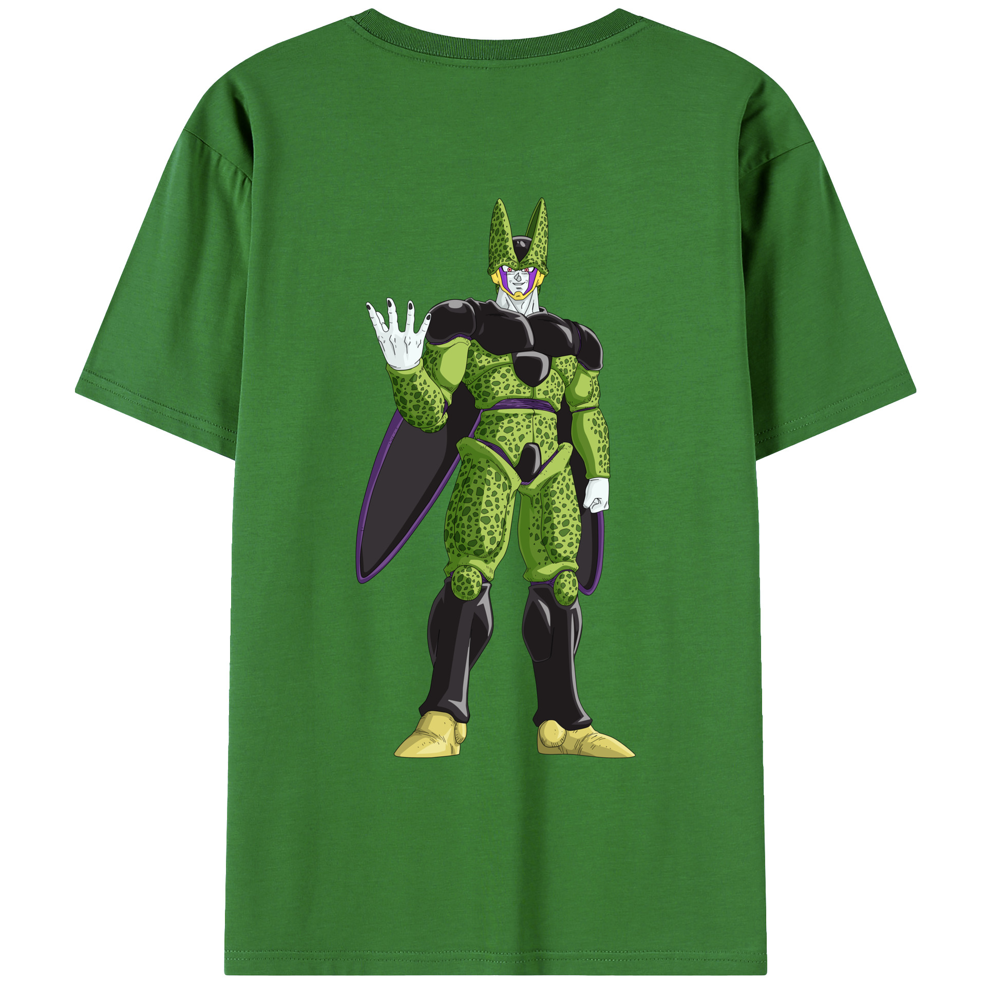 （画像用） ドラゴンボール セル DRAGON BALL Cell レディース半袖Tシャツ(バックプリント)
